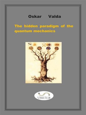 cover image of The hidden paradigm of the quantum mechanics